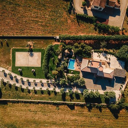 Traumhafte Finca Am Es Trenc Ses Covetes Bagian luar foto
