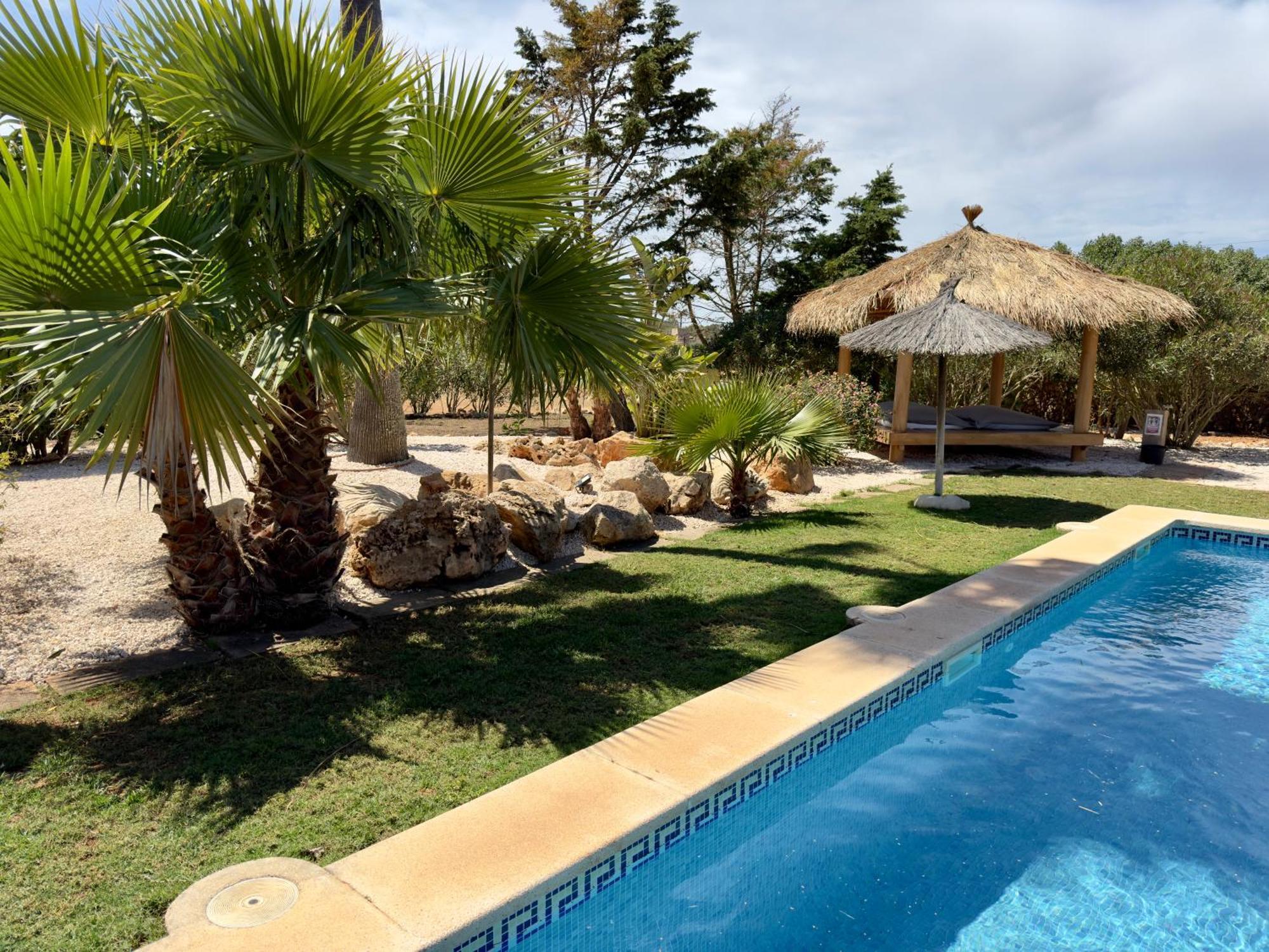 Traumhafte Finca Am Es Trenc Ses Covetes Bagian luar foto