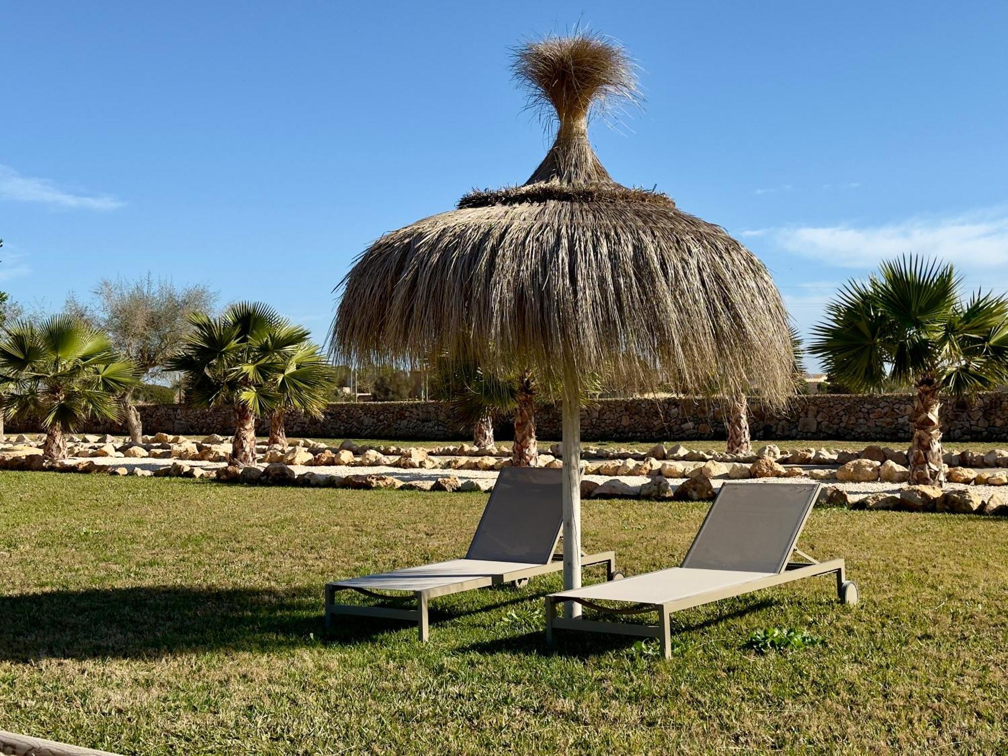 Traumhafte Finca Am Es Trenc Ses Covetes Bagian luar foto